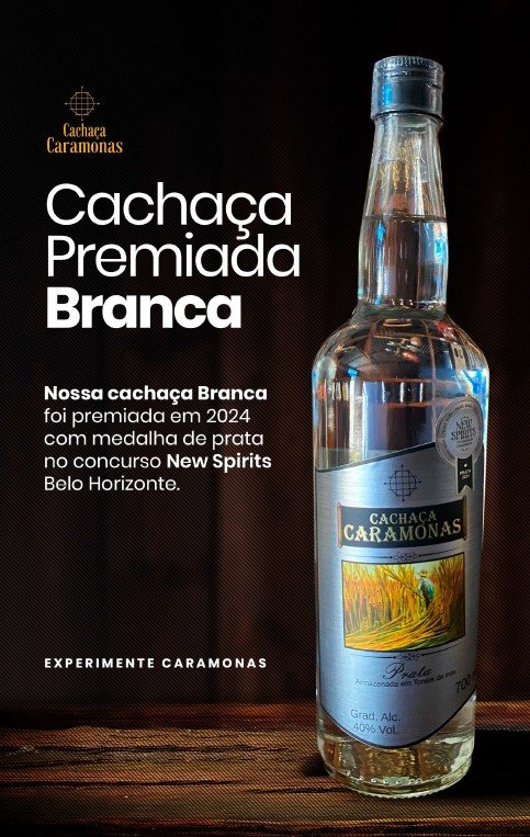 Cachaça Caramonas Prata